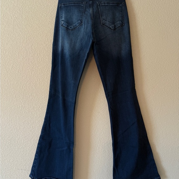 KanCan Dark Blue Flare Jeans - Picture 3 of 3